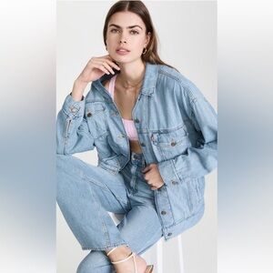 Levi’s Pajama Trucker Jacket in “Let’s Stay In Trucker PJ” colorway